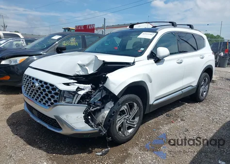 2021 Hyundai Santa Fe Sel из США, поврежденный, VIN 5NMS3DAJ7MH369751